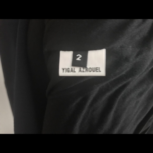 Yigal Azrouel Wool Asym-Back-Zip Dress - Picture 5 of 7